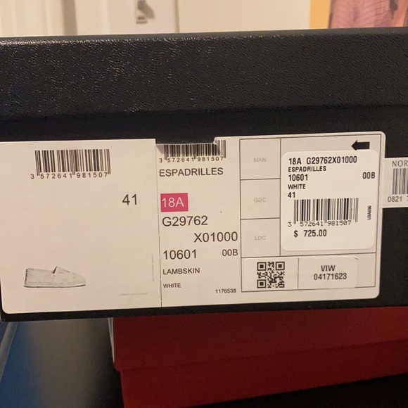 Lamb skin CHANEL Espadrilles size 41 - Picture 4 of 4